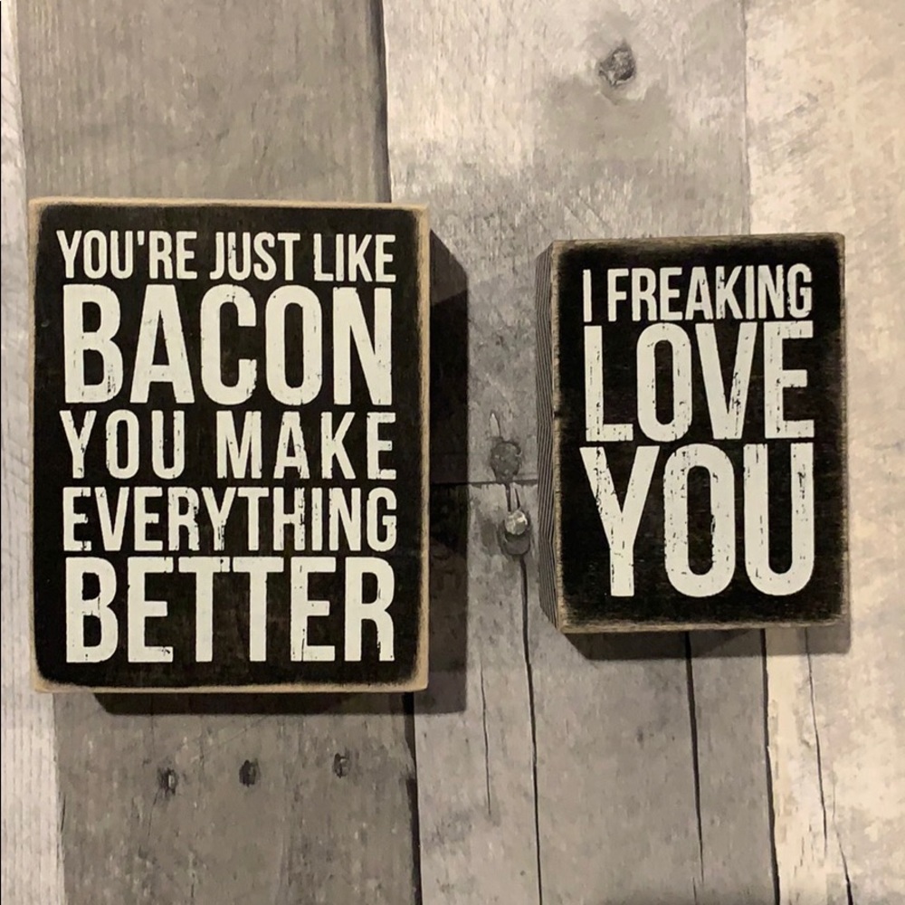 ❤️ Love & appreciation box sign decor ❤️